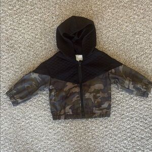 Camouflage Boys Hooded Jacket